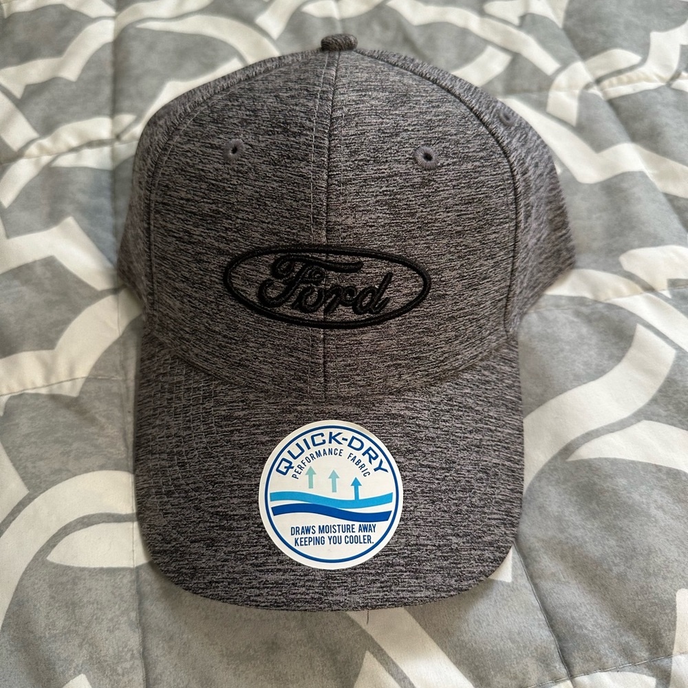 Brand New with Sticker Grey Ford Hat